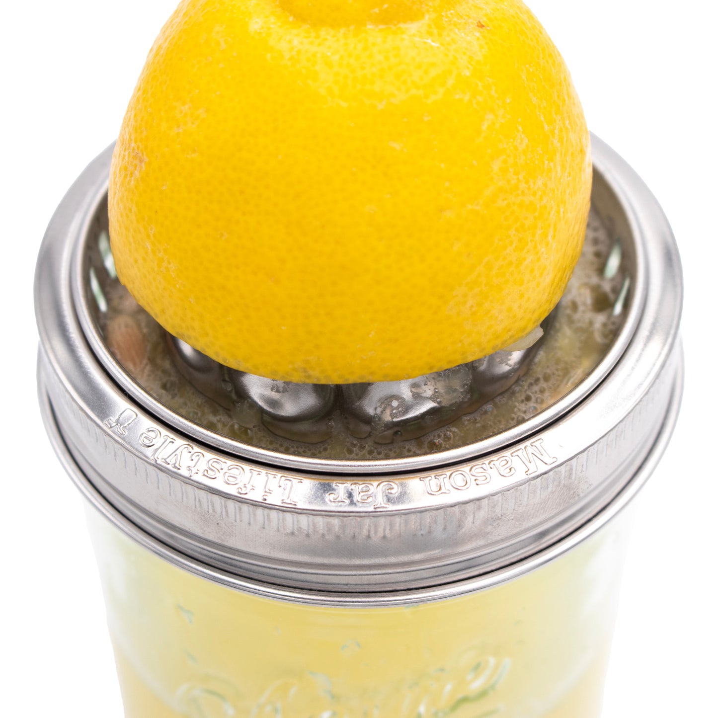 Juicing Stainless Steel Lid for Wide Mouth Mason Jars - Concordia Style Boutique