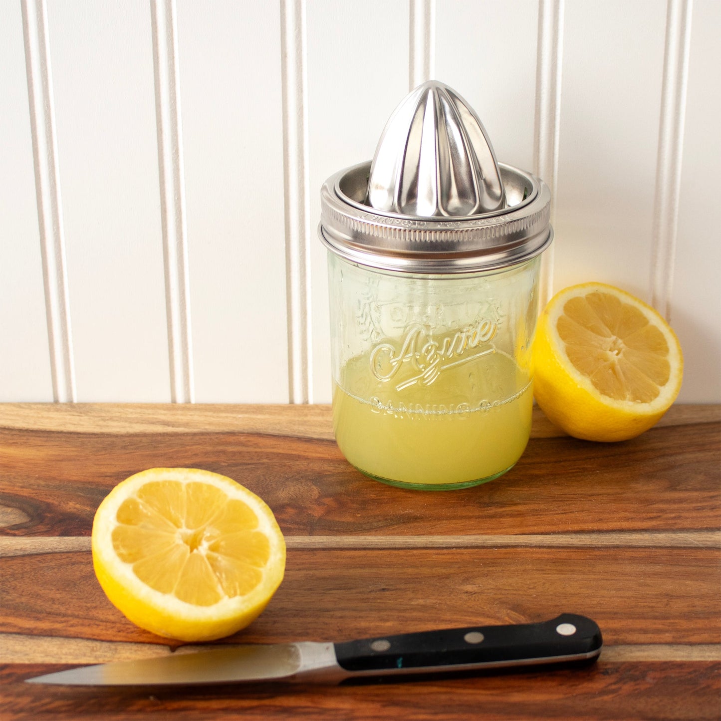 Juicing Stainless Steel Lid for Wide Mouth Mason Jars - Concordia Style Boutique