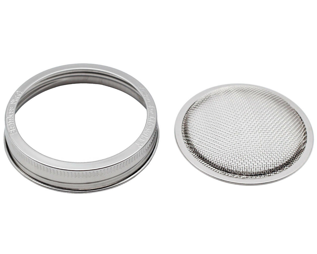 Curved Rust Proof Sprouting Lid and Band for Mason Jars - Concordia Style Boutique