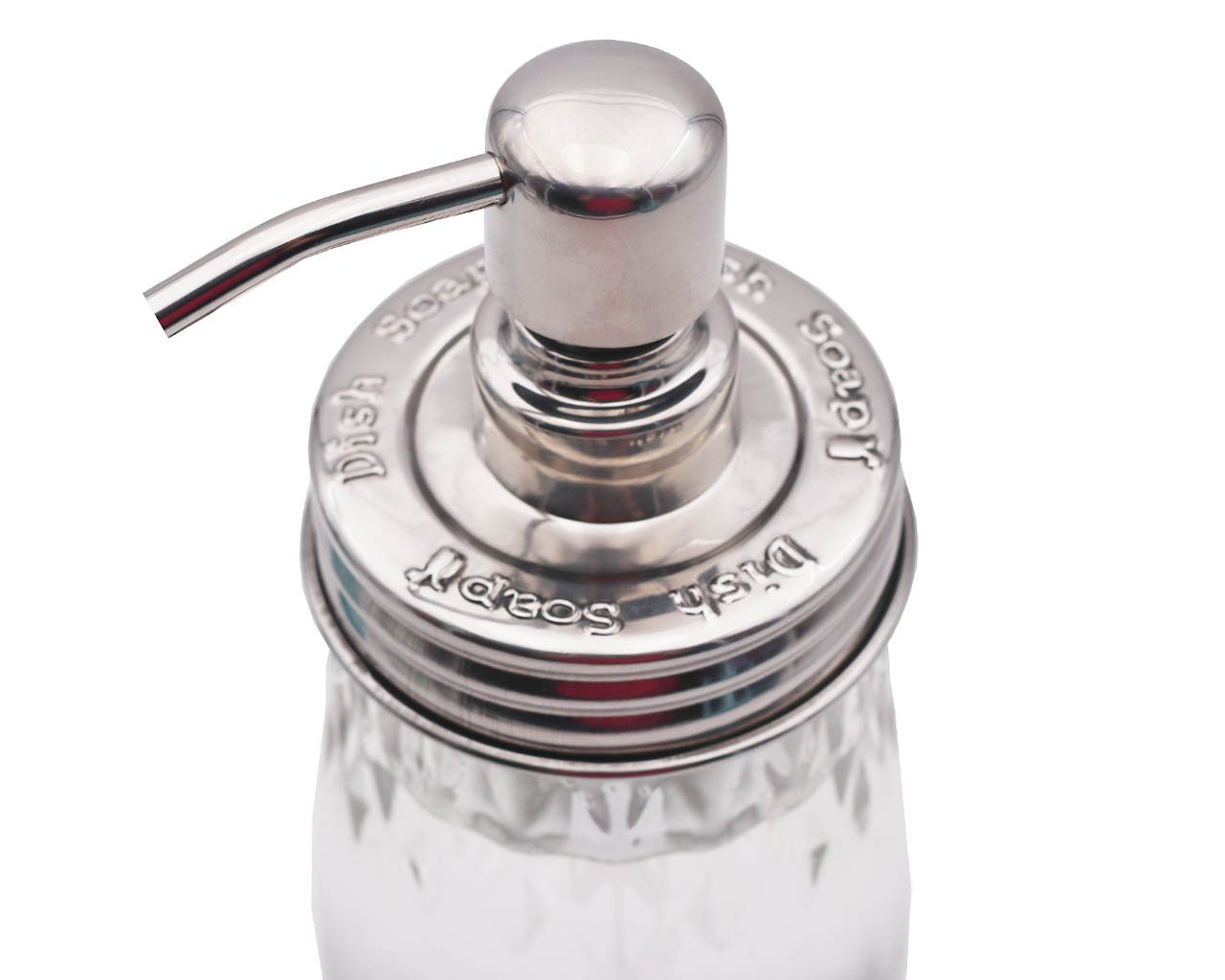 "Hand Soap," "Dish Soap," and "Lotion" Embossed Shiny Dispenser Pumps for Regular Mouth Mason Jars 3 Pack - Premium Mason Jar from Mason Jar Lifestyle - Just $27.99! Shop now at Concordia Style Boutique