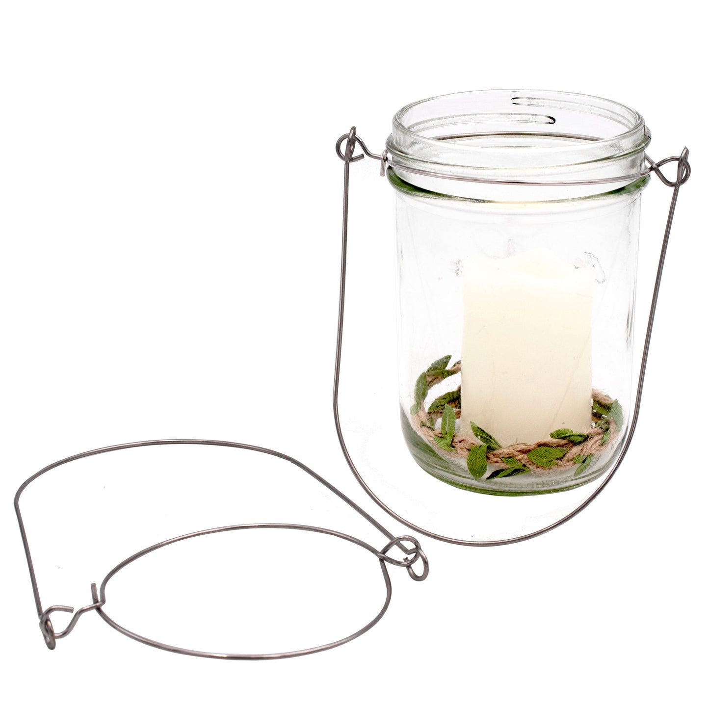 Stainless Steel Wire Handles for Mason Jars 6 Pack - Concordia Style Boutique