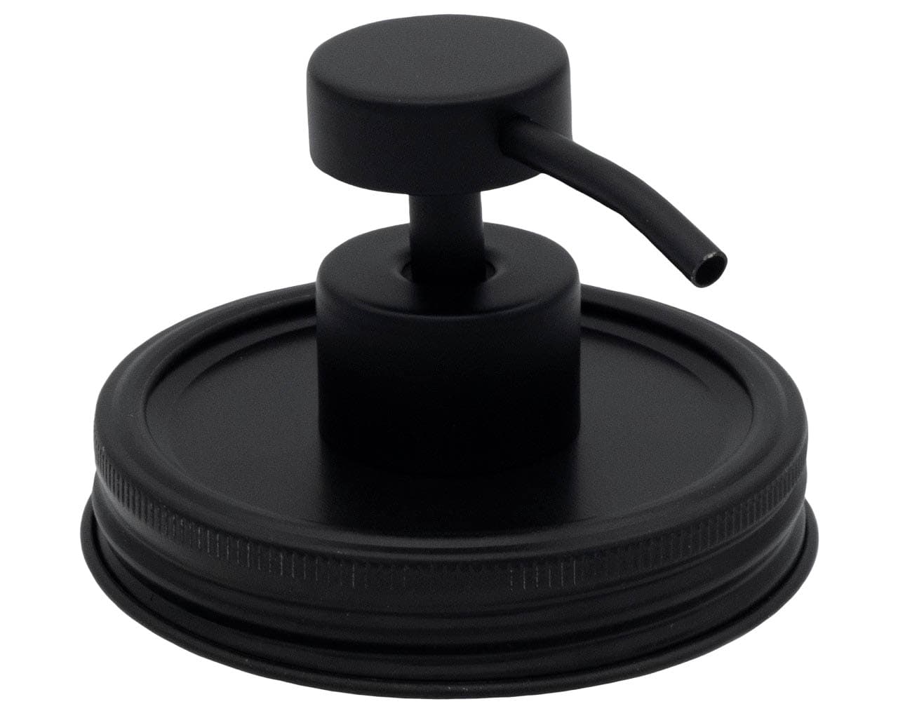 Matte Black Soap Pump Lid Kit for Mason Jars - Concordia Style Boutique