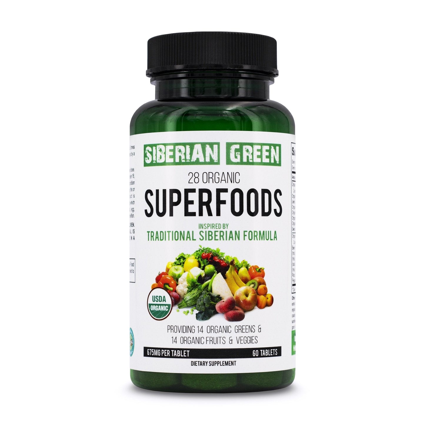 28 Organic Superfood Tablets – Essential Greens, Fruits & Veggies - Concordia Style Boutique