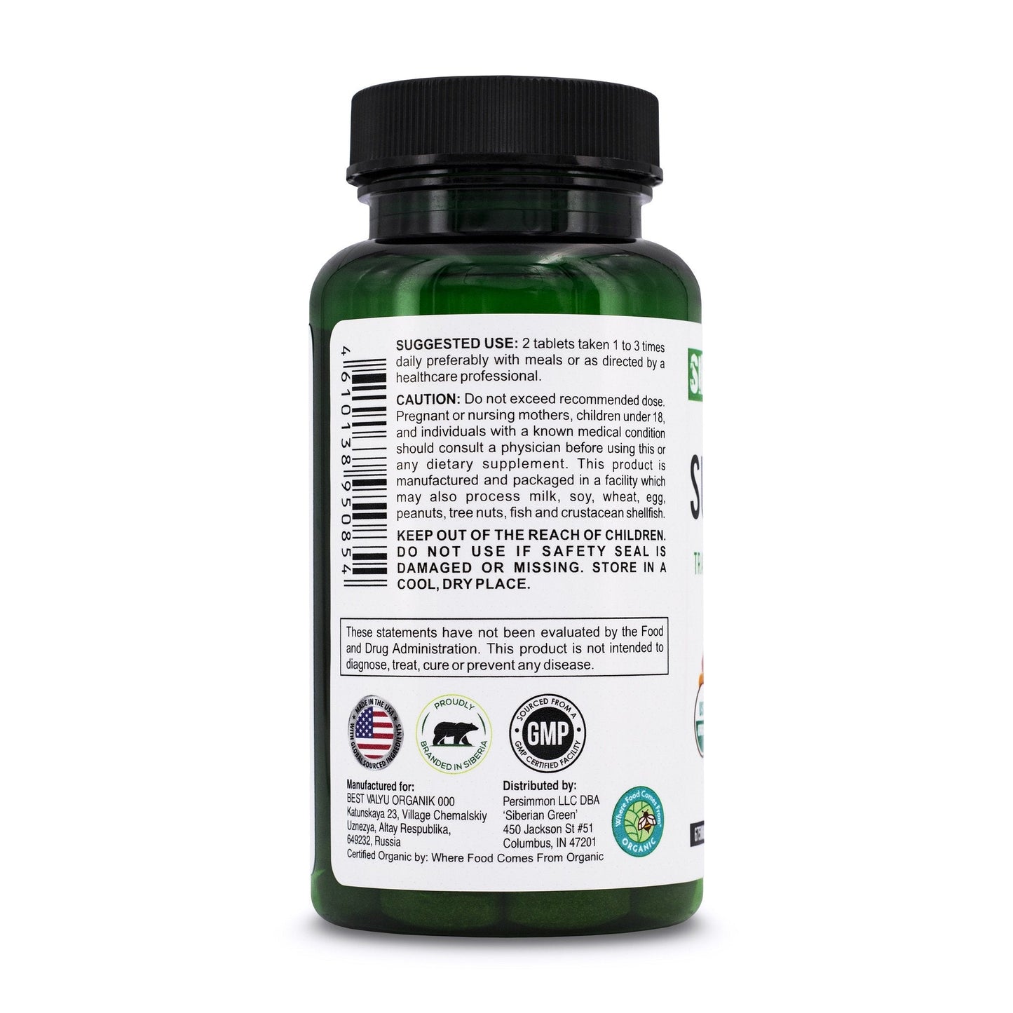 28 Organic Superfood Tablets – Essential Greens, Fruits & Veggies - Concordia Style Boutique