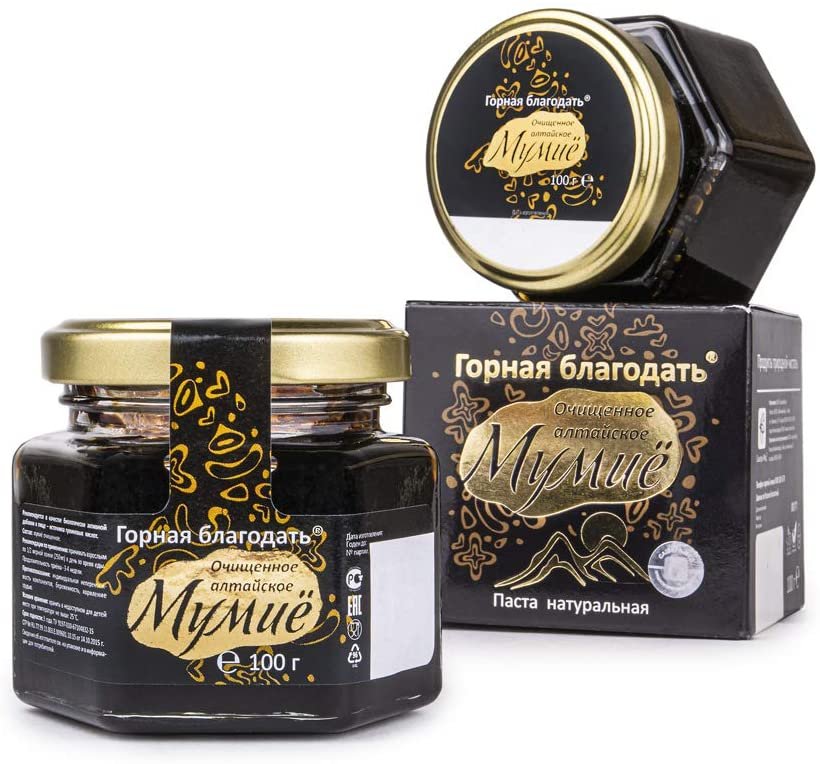 Siberian Shilajit Altai Mumijo Resin | Mountain Grace 100g (Sachera-Med) - Concordia Style Boutique