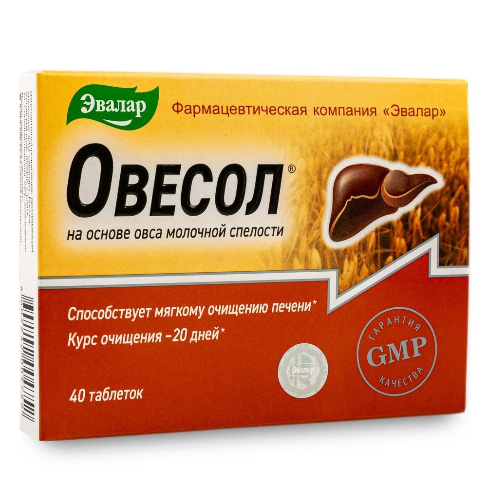 Oat Extract with Herbs by Evalar Ovesol 40 Tabs - Concordia Style Boutique