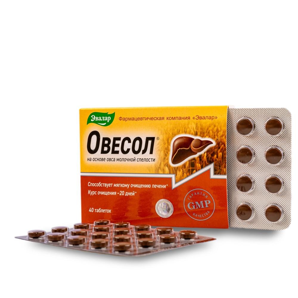 Oat Extract with Herbs by Evalar Ovesol 40 Tabs - Concordia Style Boutique