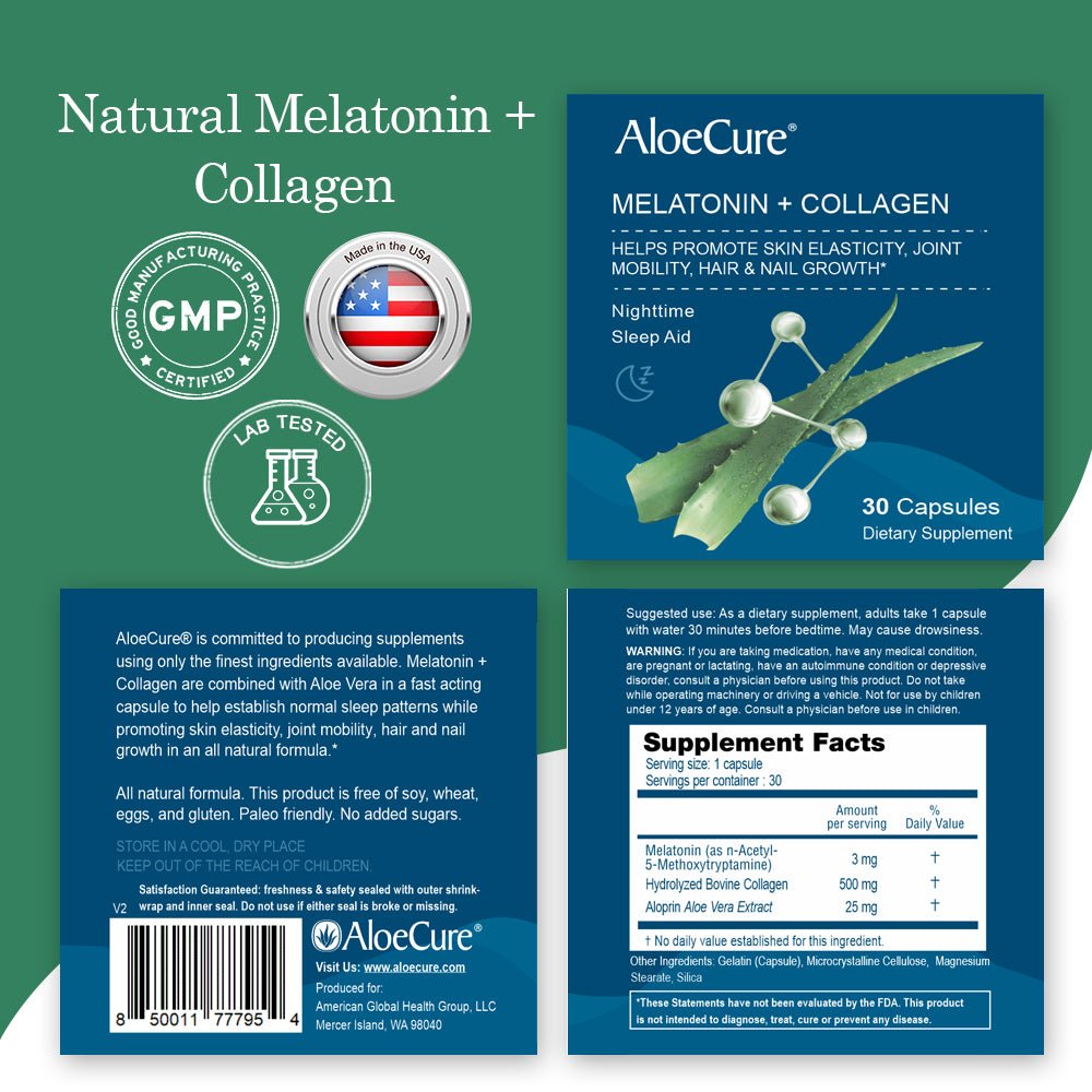 Melatonin + Collagen Sleep Support - Concordia Style Boutique