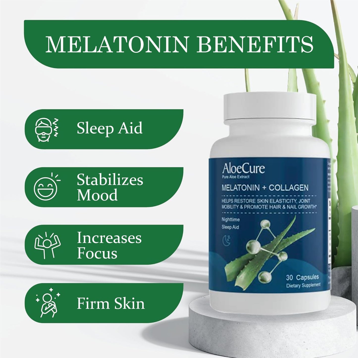Melatonin + Collagen Sleep Support - Concordia Style Boutique