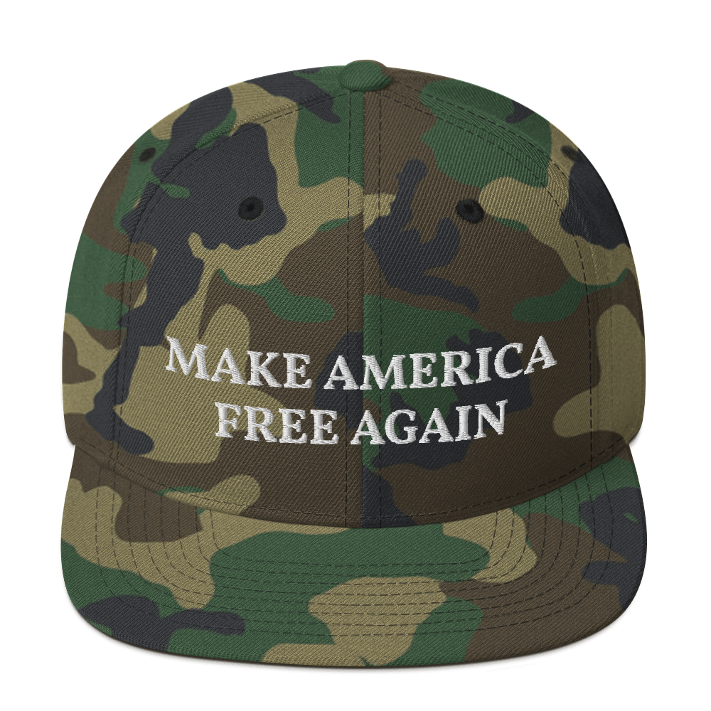 Make America Free Again Snapback Hat - Concordia Style Boutique
