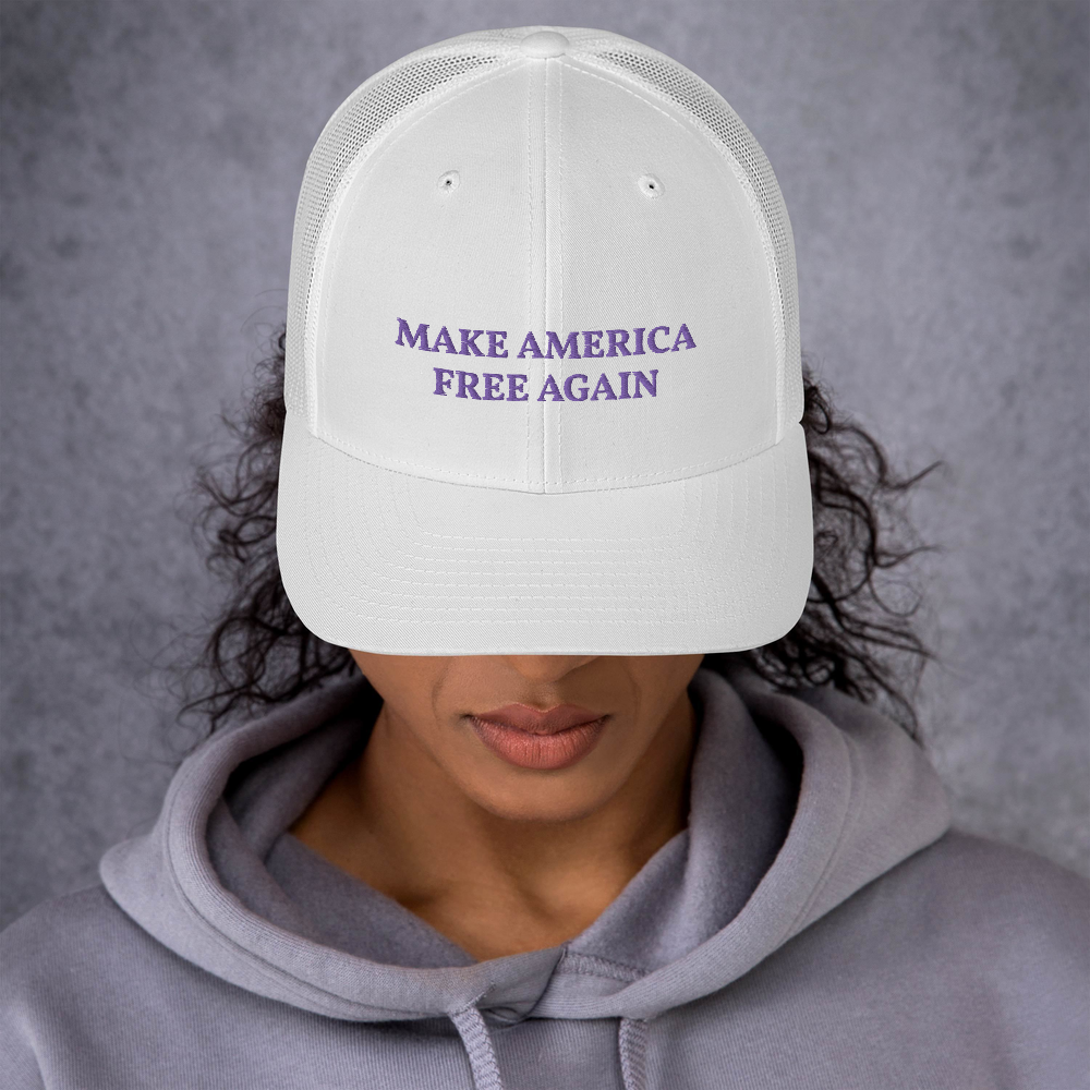 Make America Free Again Trucker Cap - Concordia Style Boutique