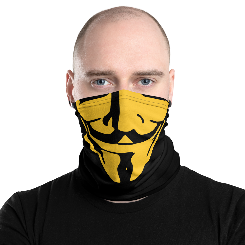 Guy Fawkes Anonymous mask (Yellow) - Concordia Style Boutique