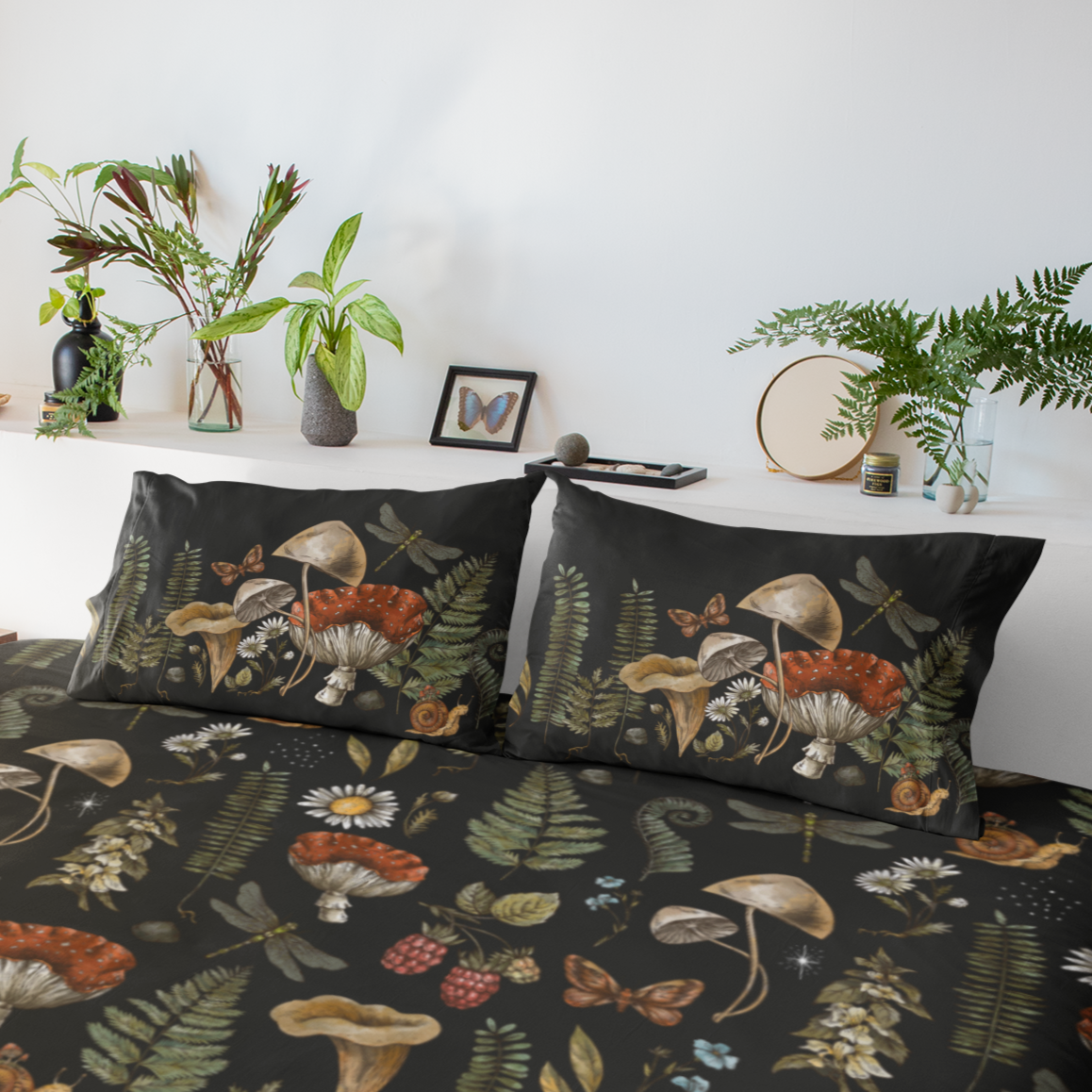 "Dark Forest" Deluxe Microfiber Pillow Sham