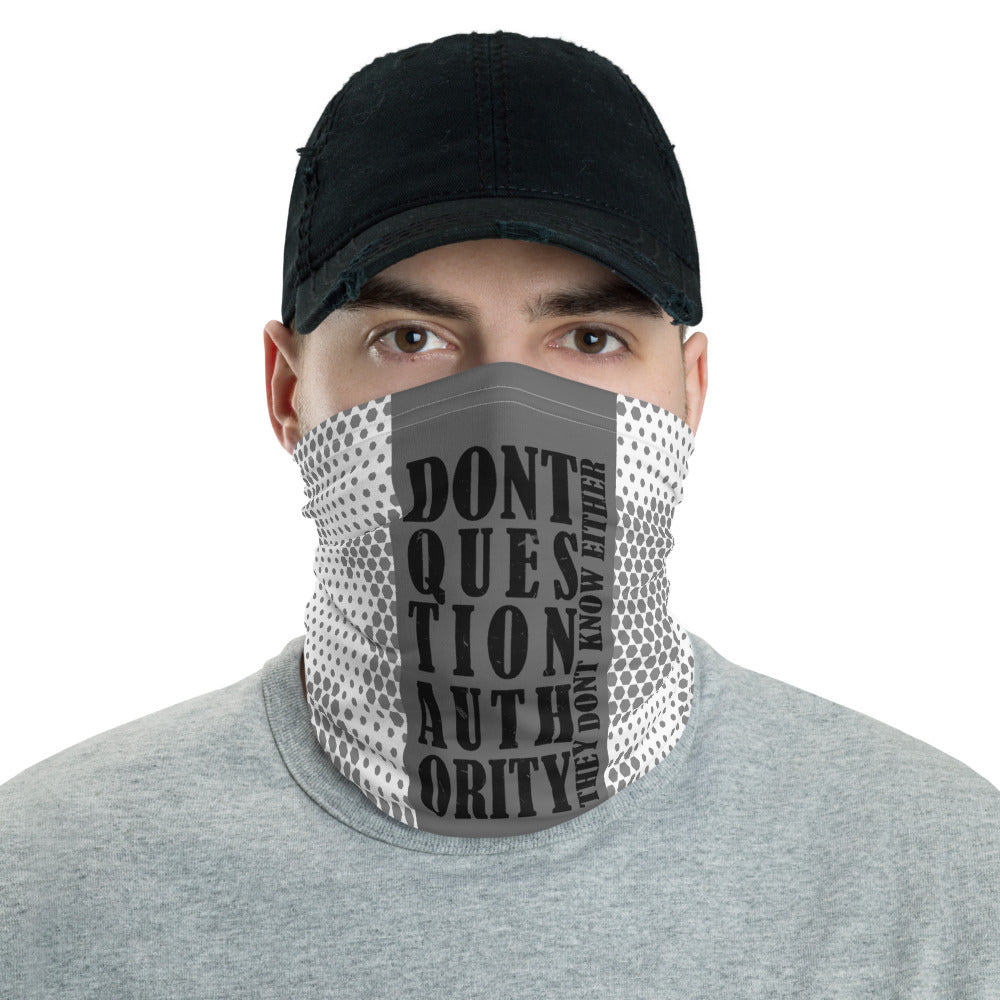 Don't Question Authority (White) - Concordia Style Boutique