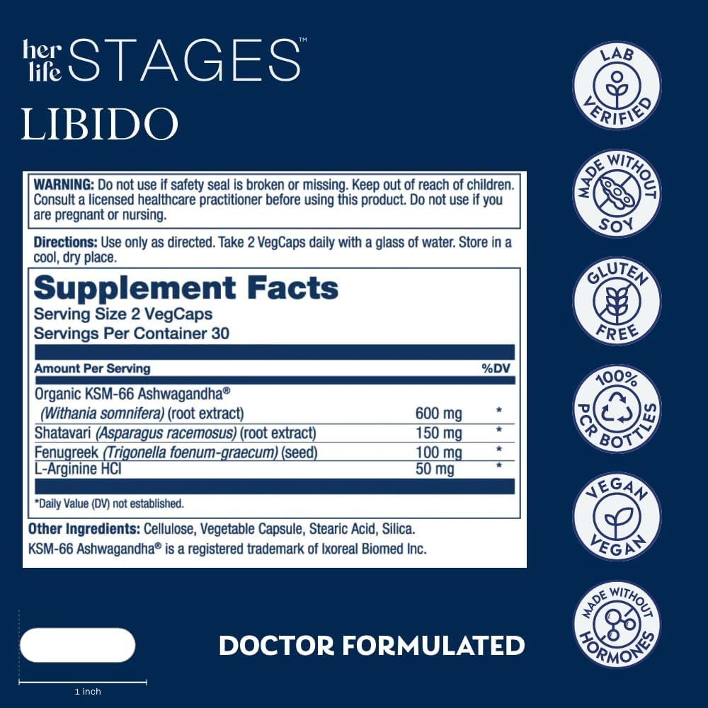 Natural Libido & Lubrication Support for Women