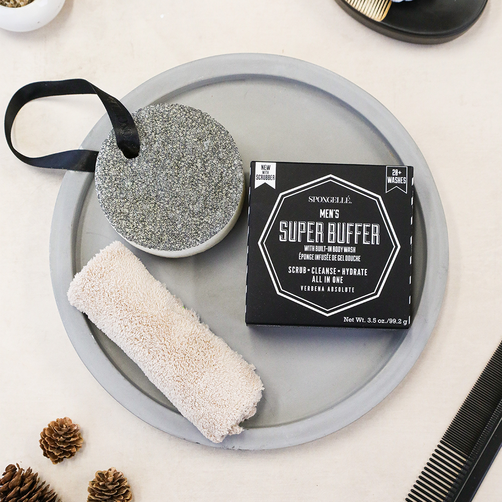 20+ Men's Super Buffer | Black Scrubber - Concordia Style Boutique