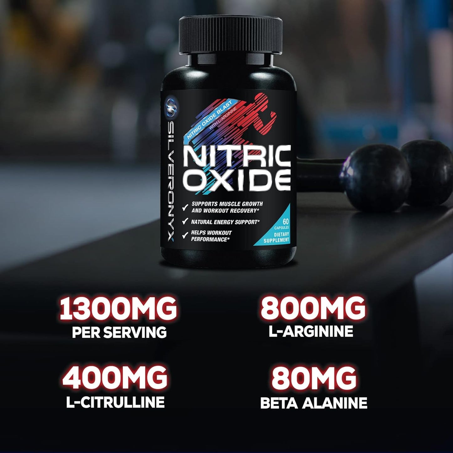 Nitric Oxide Supplement for Men – Energy & Blood Flow Boost