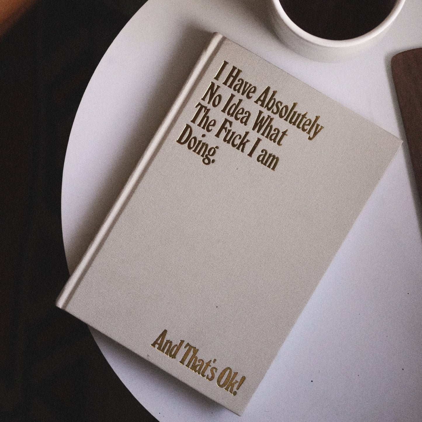'No Idea' Linen Bound Journal - Concordia Style Boutique