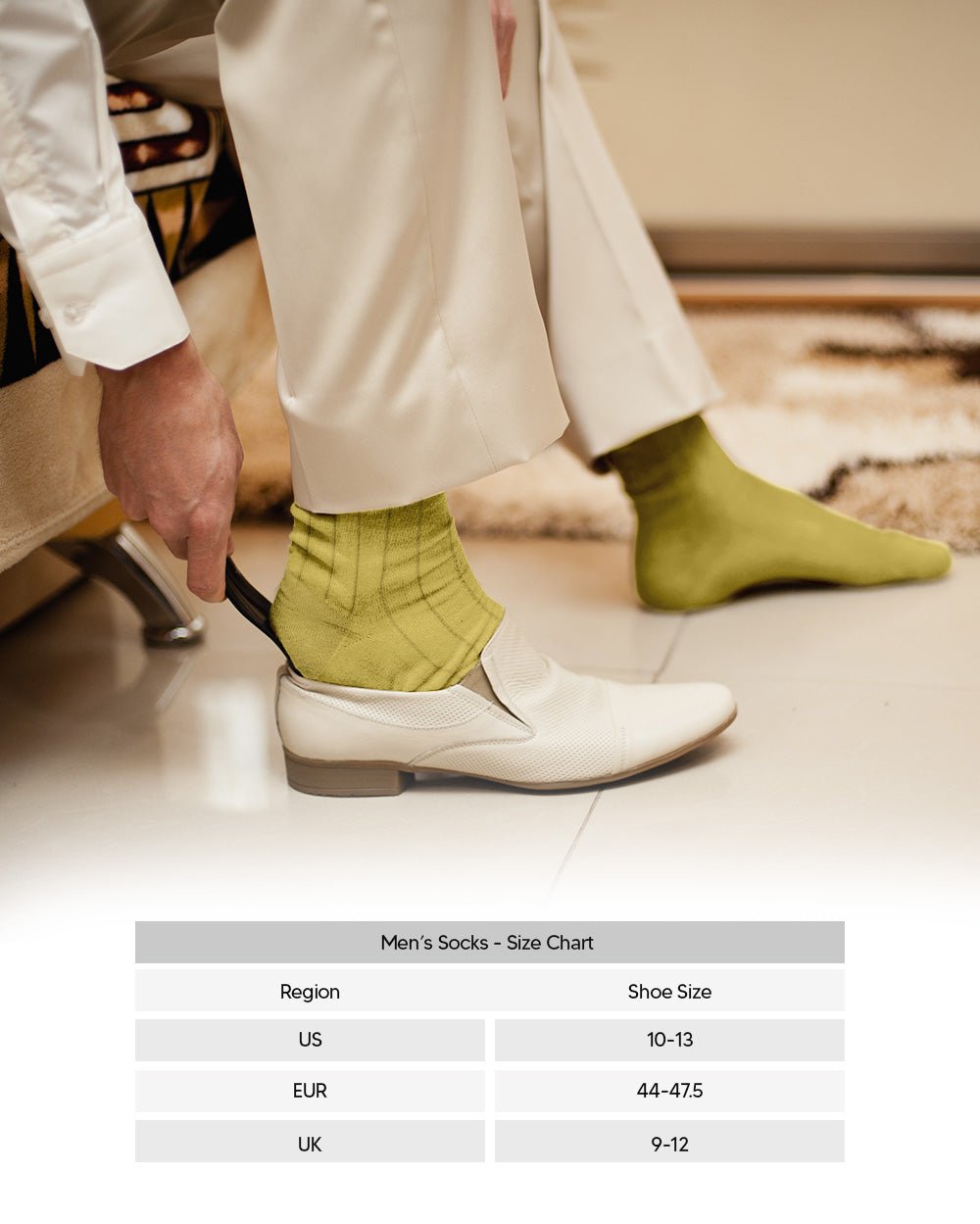 Vittorio Farina Men's Ribbed Shear Nylon Over The Calf Dress Socks - Concordia Style Boutique