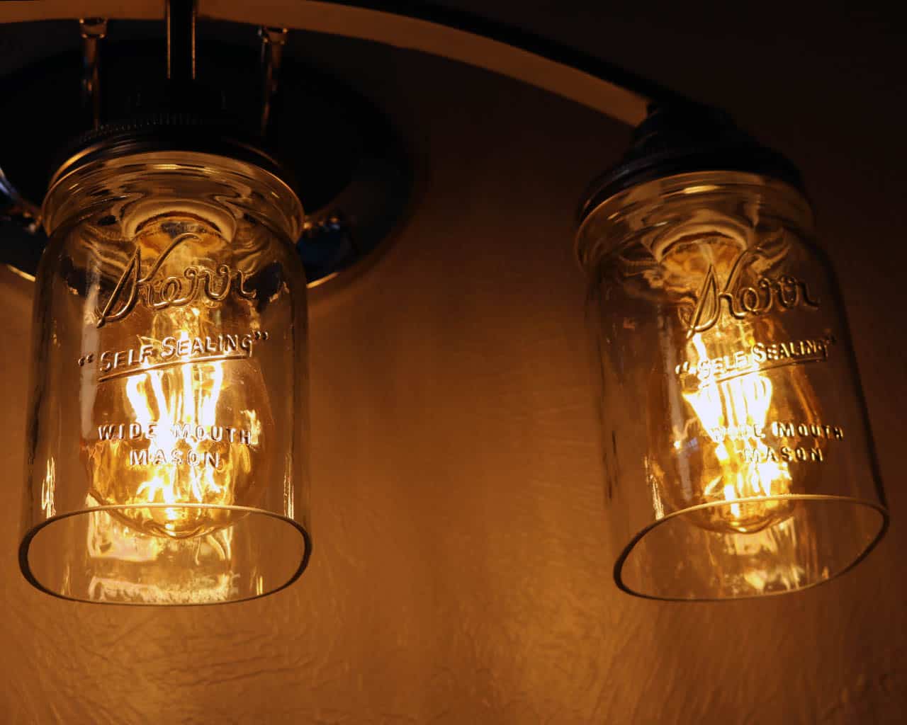 Hand-Cut Open Bottom Mason Jars for DIY Lighting, Pendants & Crafts - Concordia Style Boutique
