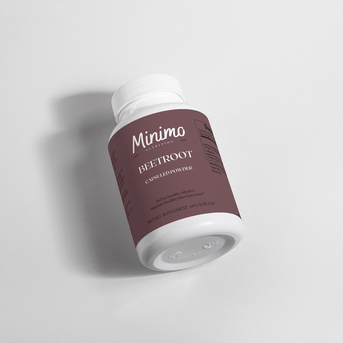 Organic Beetroot Capsuled Powder, 60 ct. - Concordia Style Boutique