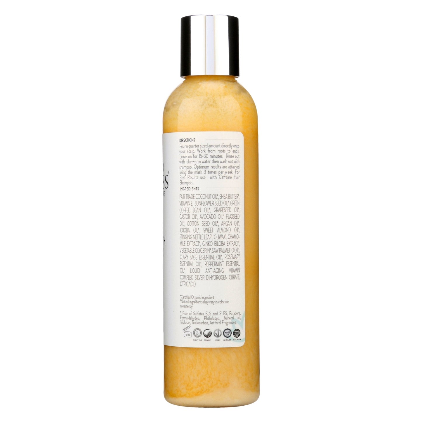 Organic Caffeine Hair Growth Mask - Concordia Style Boutique