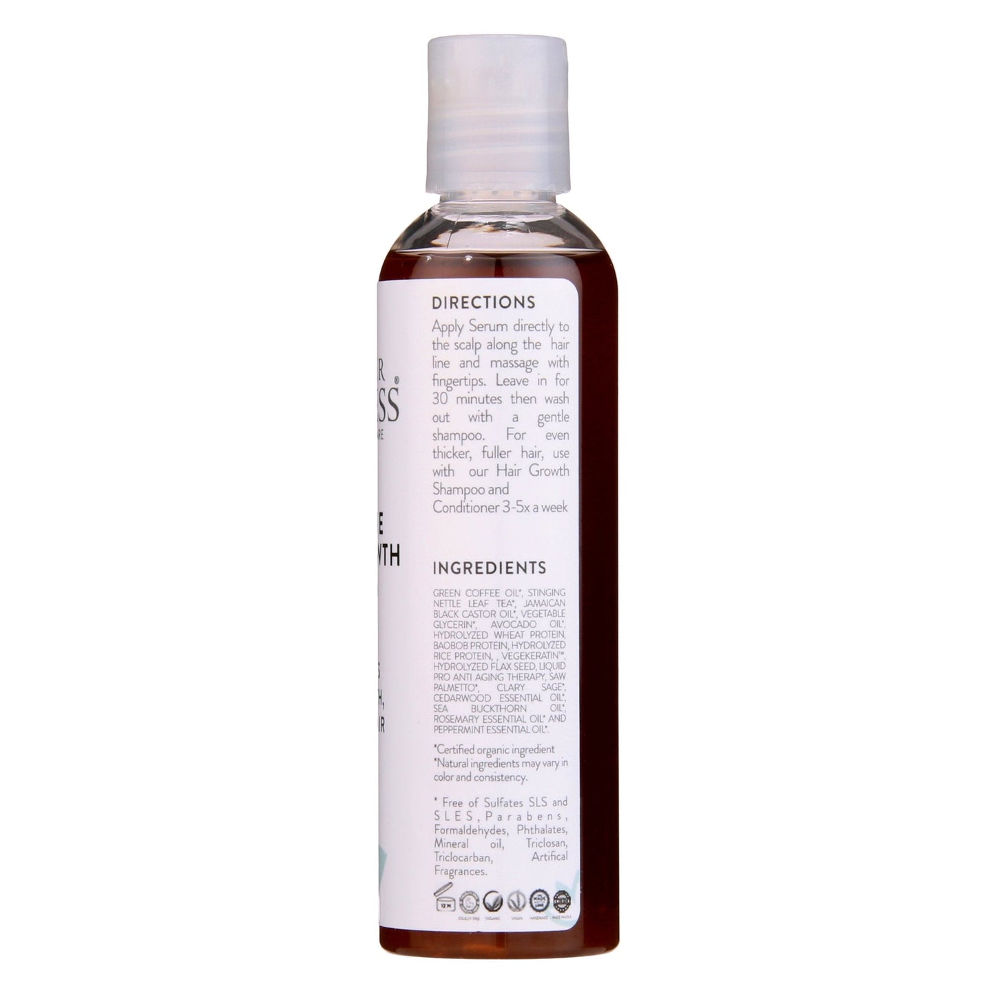 Organic Caffeine + Protein Hair Growth Serum - Concordia Style Boutique