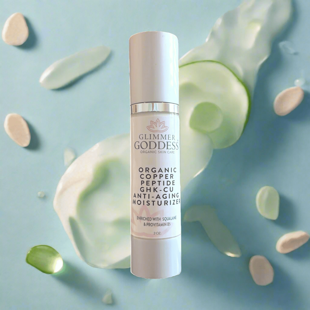 Organic Copper Peptide GHK-CU Anti-Aging Moisturizer – Lightweight Hydrating Cream