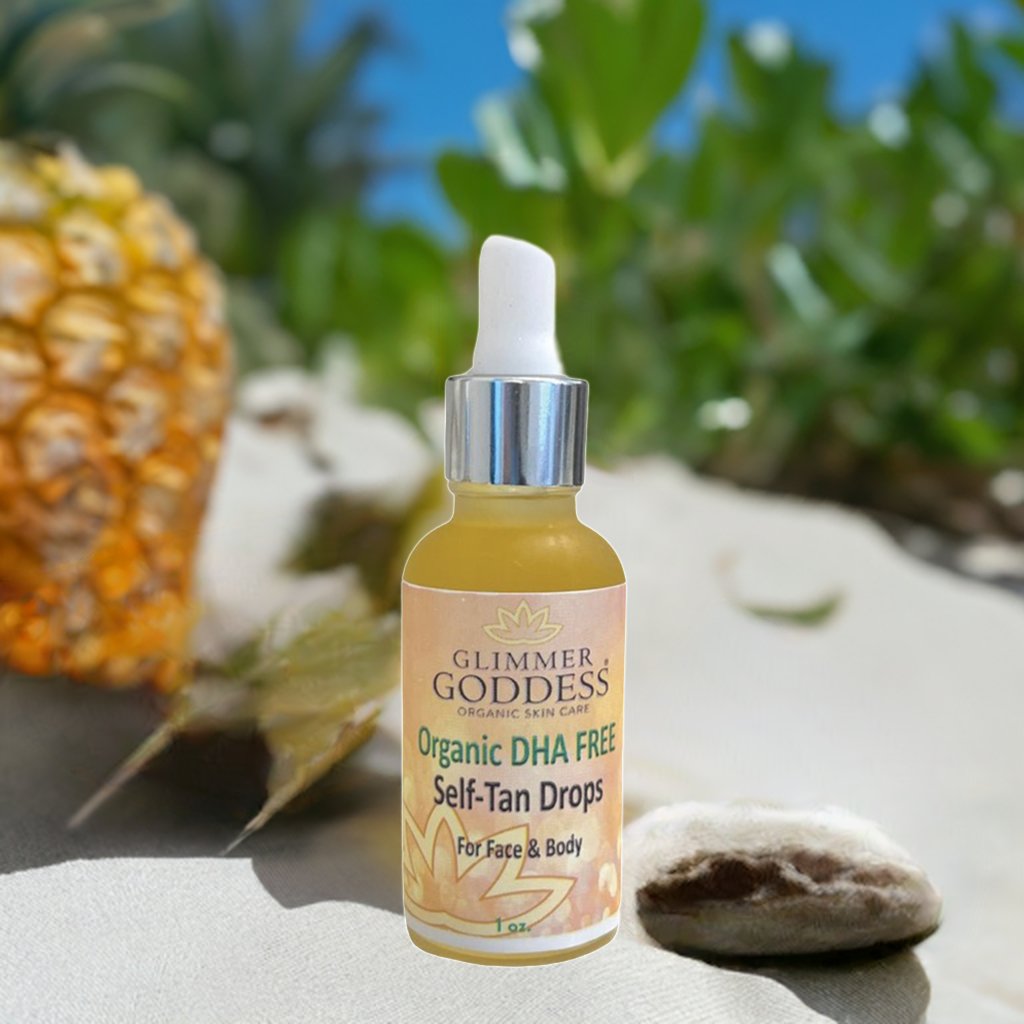 Organic DHA FREE Tanning Drops for Face & Body 1 oz. - Concordia Style Boutique