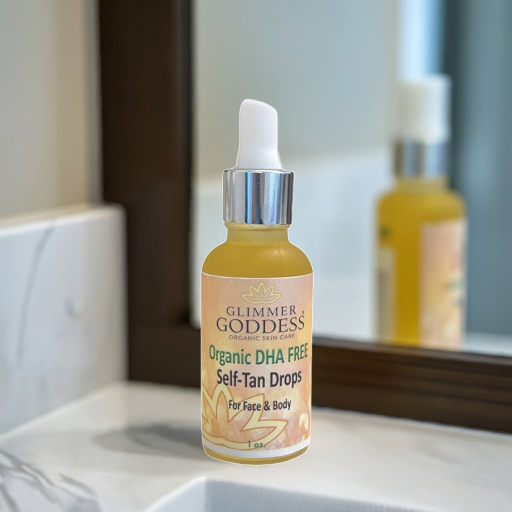 Organic DHA FREE Tanning Drops for Face & Body 1 oz. - Concordia Style Boutique
