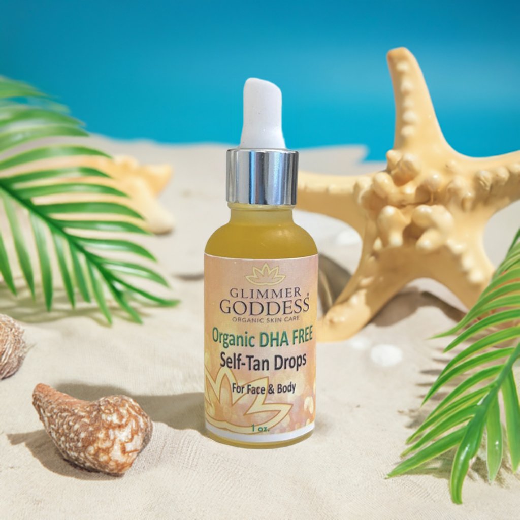 Organic DHA FREE Tanning Drops for Face & Body 1 oz. - Concordia Style Boutique