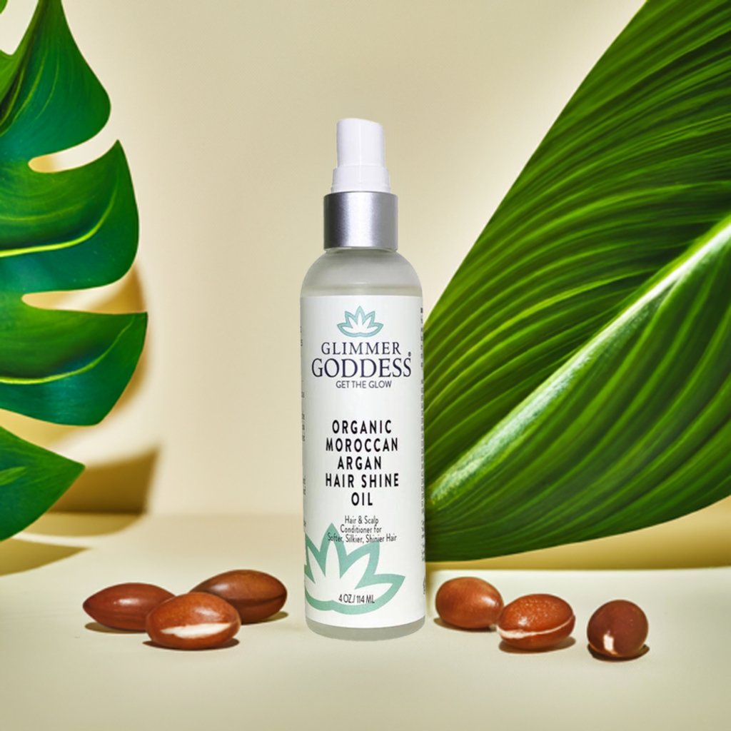 Organic Moroccan Argan Oil Hair Shine Spray - Concordia Style Boutique