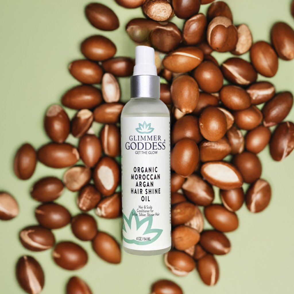 Organic Moroccan Argan Oil Hair Shine Spray - Concordia Style Boutique