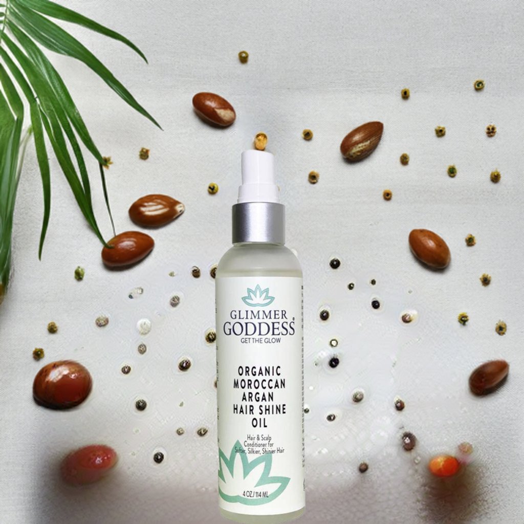 Organic Moroccan Argan Oil Hair Shine Spray - Concordia Style Boutique