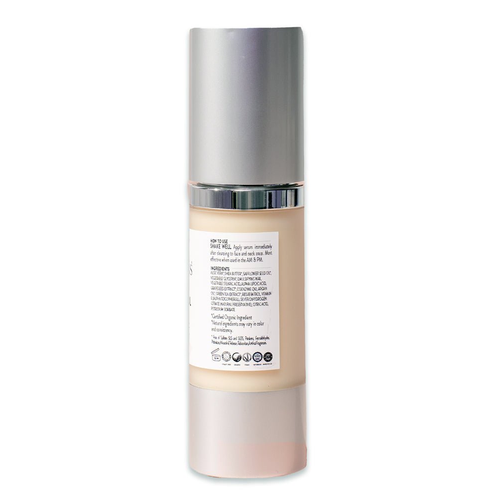 Organic Resveratrol Instant Firming Serum - Visibly Smooths Fine Lines - Concordia Style Boutique
