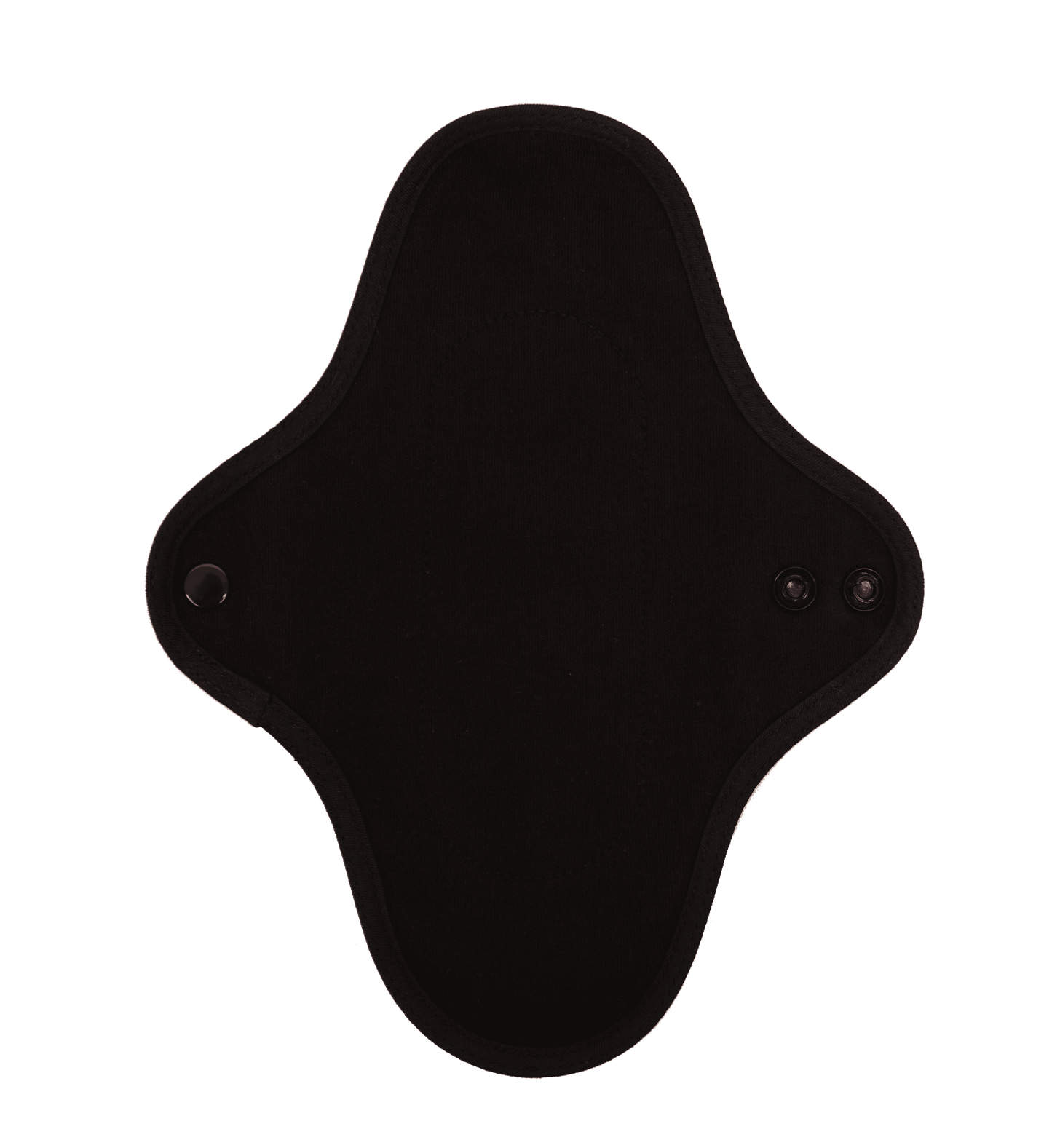 Organic Reusable Pads - 3 Pantyliners in Black - Concordia Style Boutique