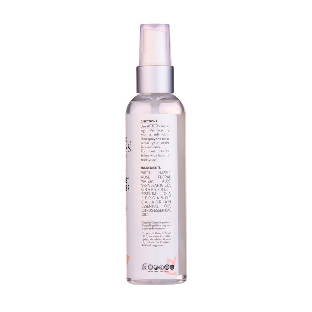 Organic Rose Water Citrus Twist Facial Toner - Concordia Style Boutique