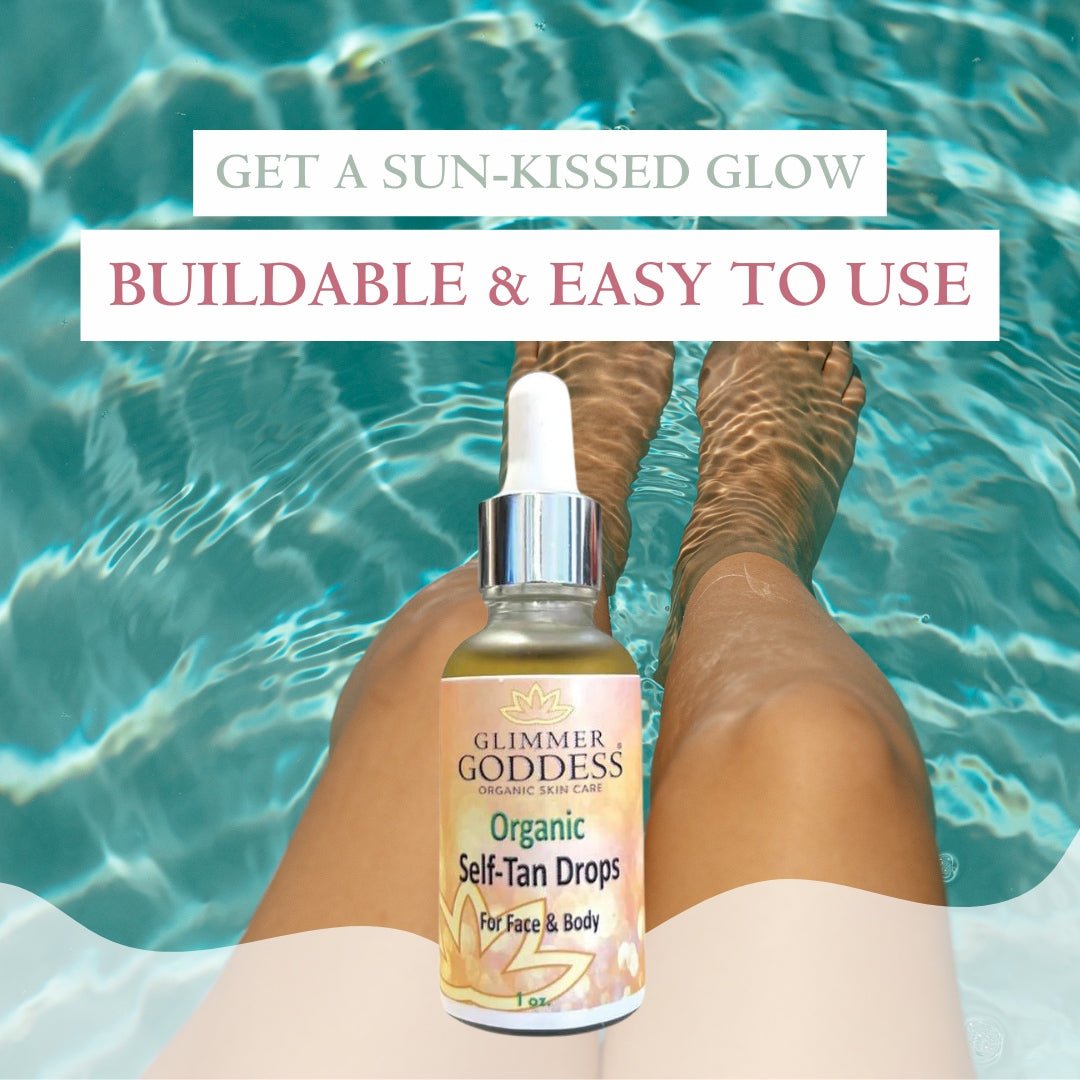 Organic Self Tan Drops for Face & Body 1 oz. - Concordia Style Boutique