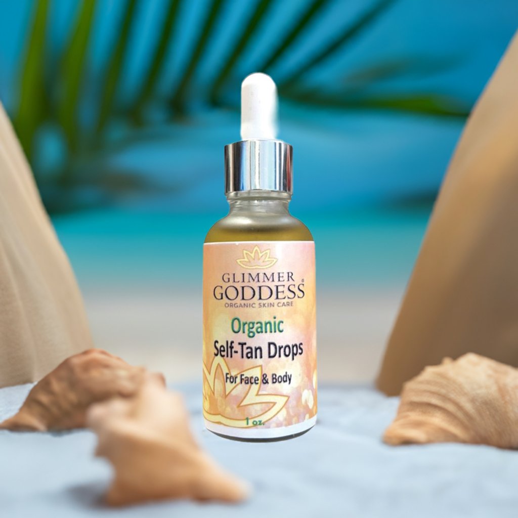 Organic Self Tan Drops for Face & Body 1 oz. - Concordia Style Boutique