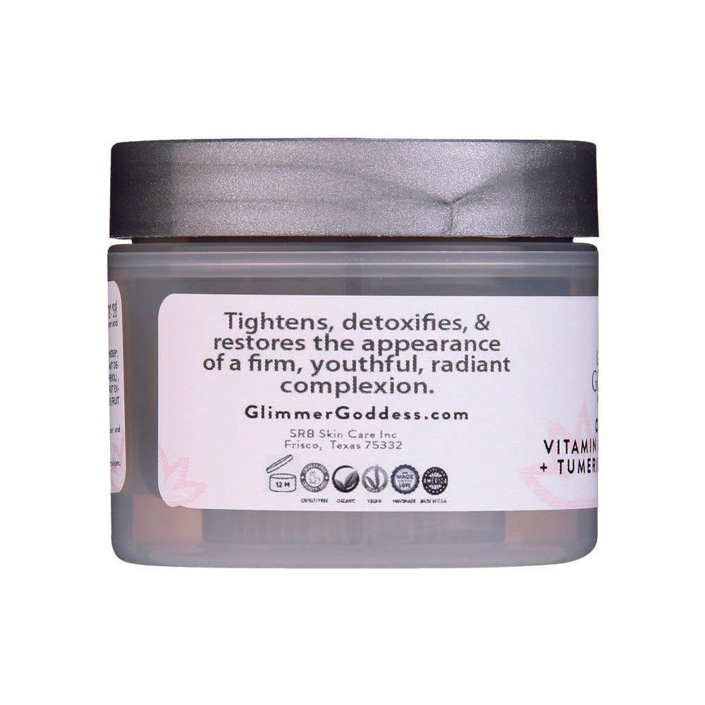 Organic Glow Up Tumeric Vitamin C & E Brightening Face Mask - 2 oz. - Concordia Style Boutique