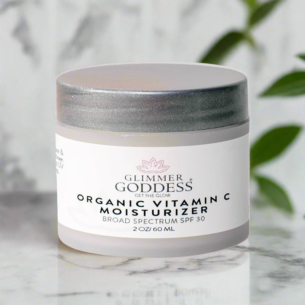 Organic Vitamin C Face Cream Reef-Safe SPF 30 - Brightens and Tightens Skin - Concordia Style Boutique
