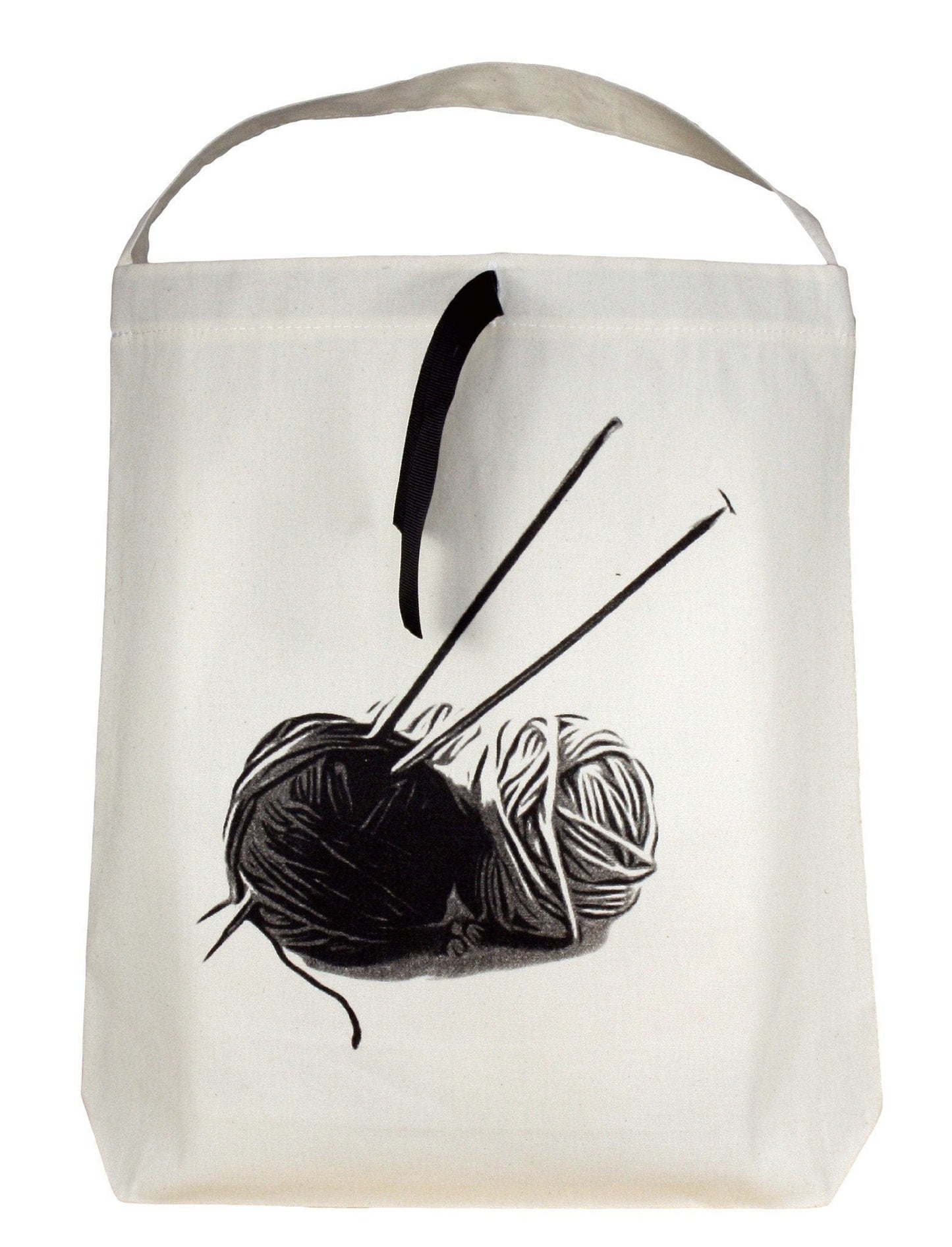 Knitting Bag, Cream - Concordia Style Boutique