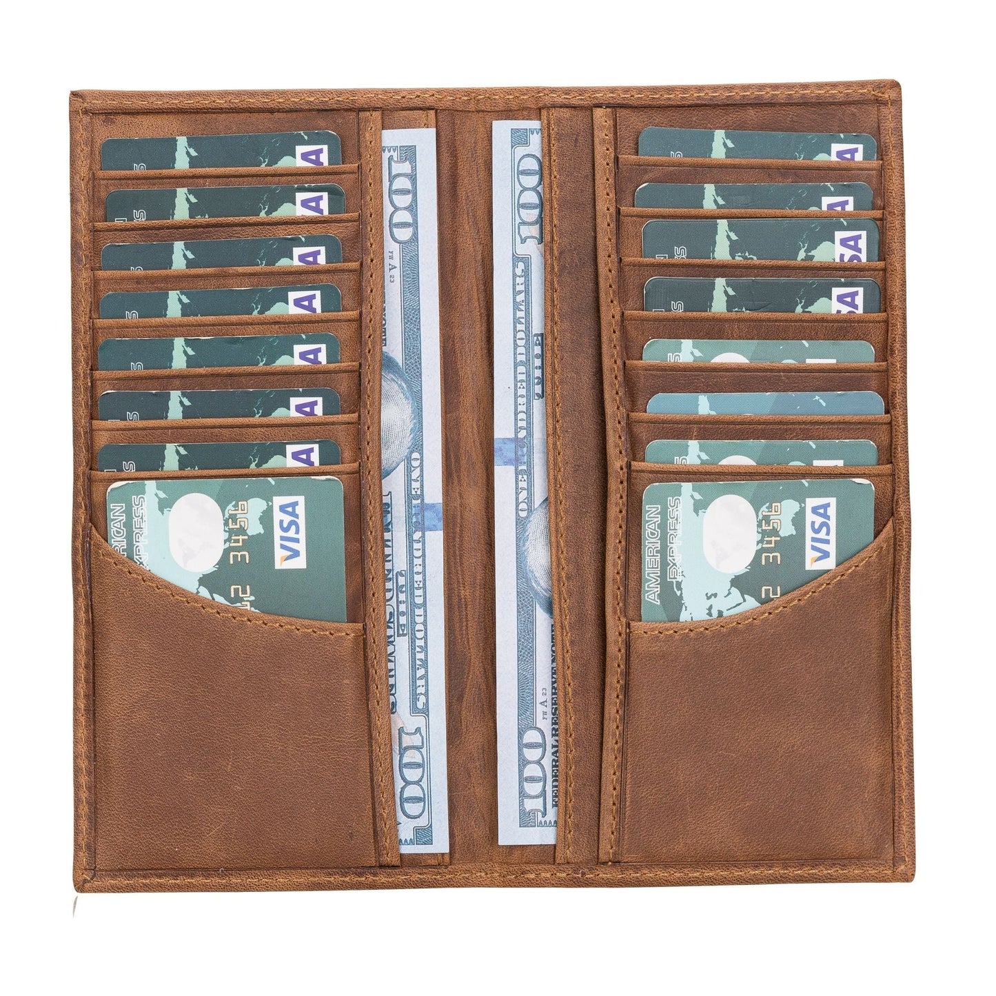 Ouray Handmade Full-Grain Leather Long Wallet for Men and Women - Concordia Style Boutique