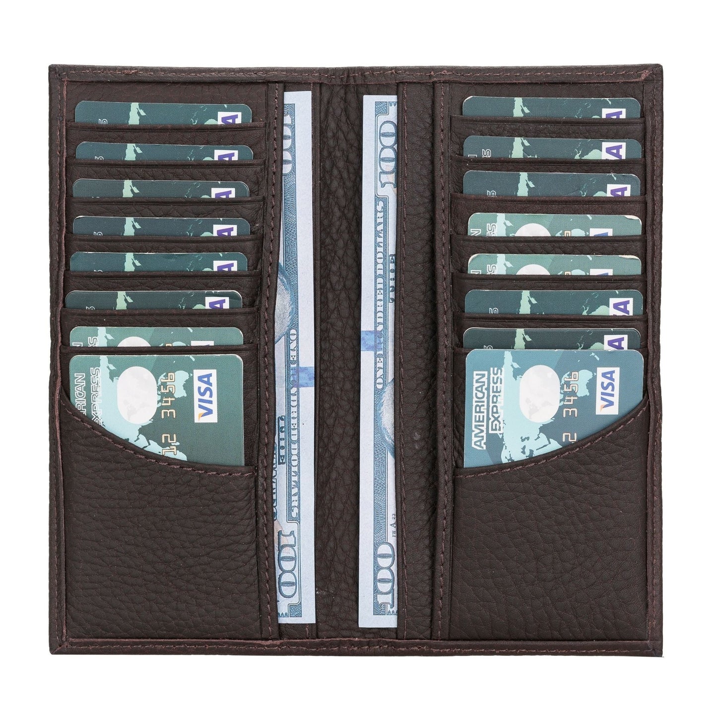 Ouray Handmade Full-Grain Leather Long Wallet for Men and Women - Concordia Style Boutique
