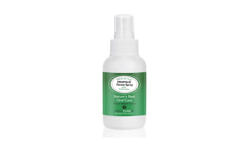 2 oz Miracle Propolis Throat Spray with 7 other herbs for Flu season and Allergies