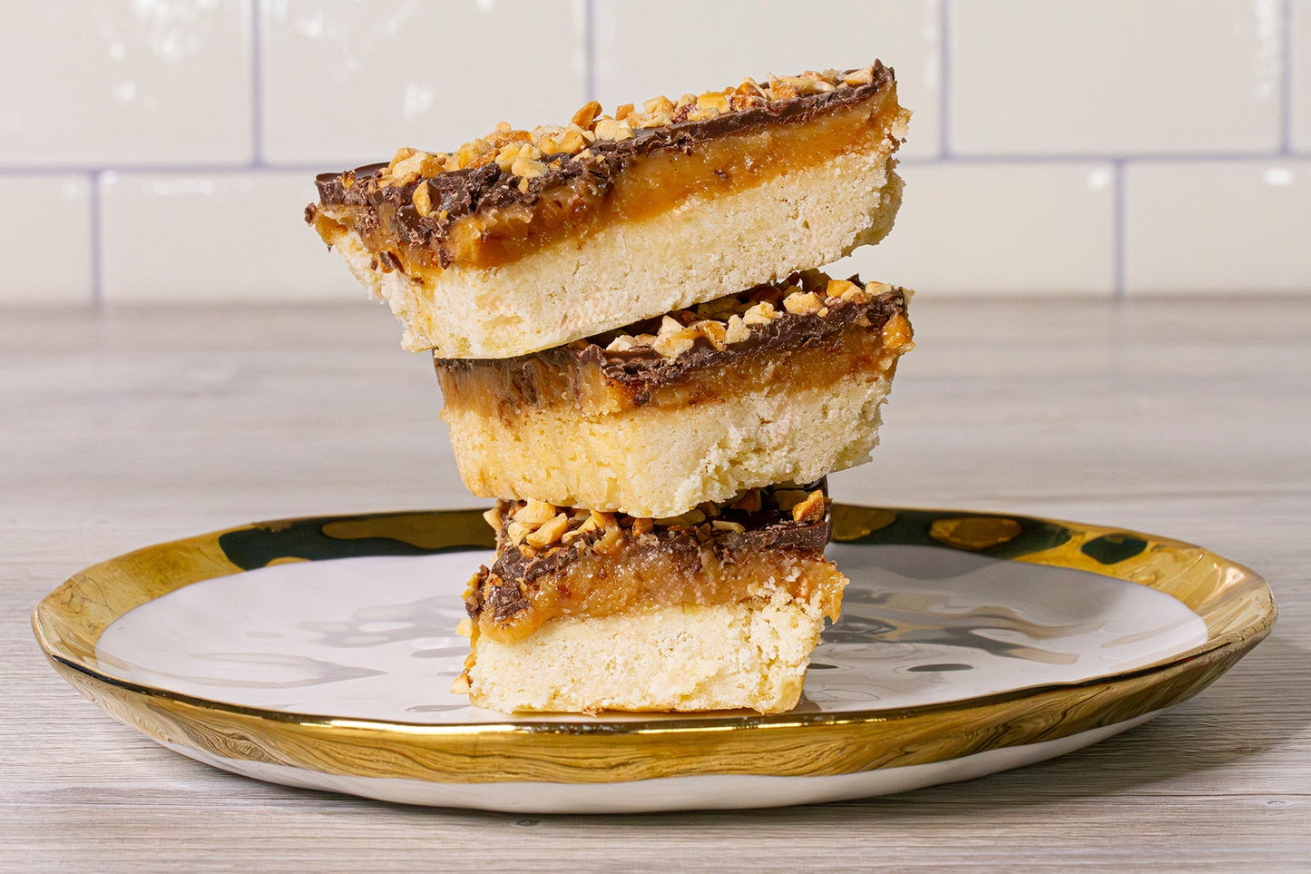 Ackroyd's Peanut Butter Millionaire's Shortbread - Concordia Style Boutique