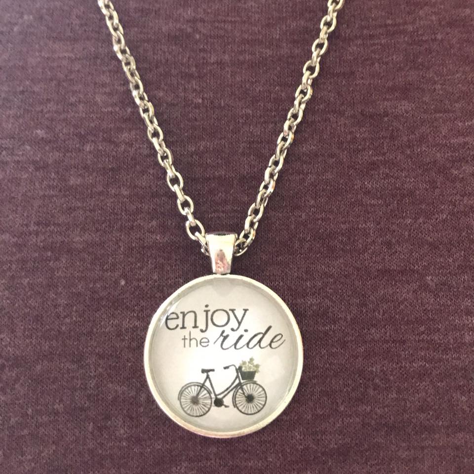 Enjoy the Ride pendant - Concordia Style Boutique