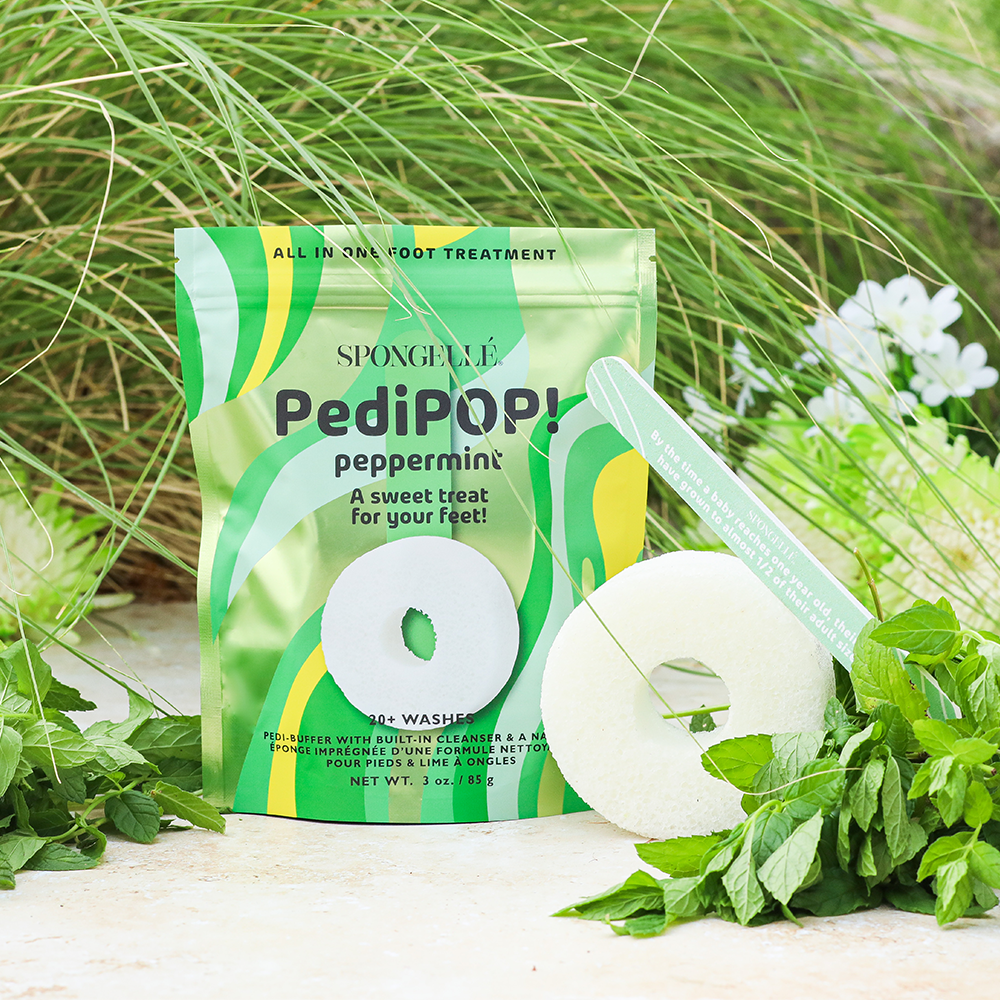 Peppermint | PediPOP! Pedi Buffer & Nail File - Concordia Style Boutique