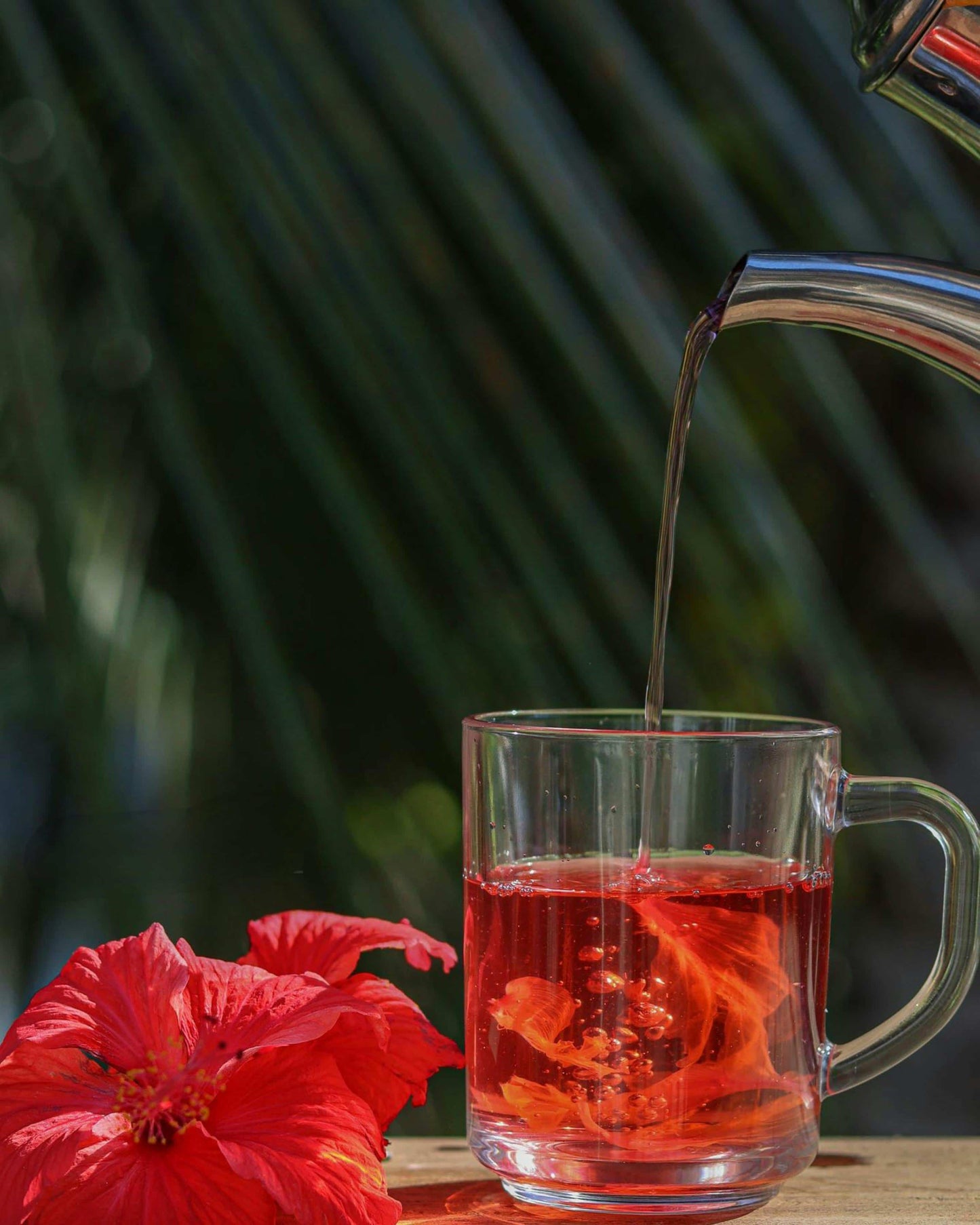Akshit 2.5 oz. Dried Hibiscus Flowers (Flor de Jamaica) Tea | Loose Leaf Tea | Caffeine-Free | Vegan Friendly | Fleurs d'hibiscus ā Antioxidant Herbal Tea