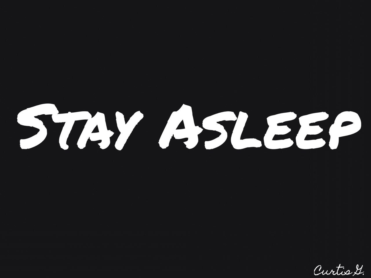 Rabbit - “Stay Asleep” - Concordia Style Boutique